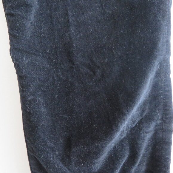 MOTHER The Charmer in My Life As A Snow Bunny Black Velvet Pants - Size 31 - Picture 9 of 14